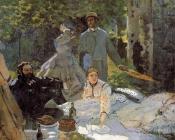 克劳德 莫奈 : Luncheon on the Grass, Center Panel